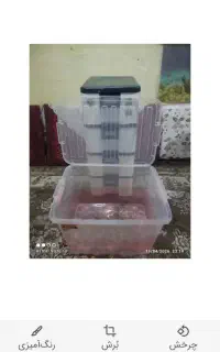 سبدبزرگ پلاستیکی پارسال گرفتم گذاشتم