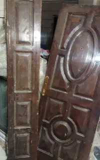 درب اتاق  بدون چارچوب   دو لت