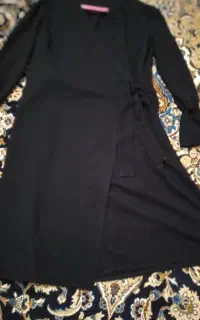 مانتو مشکی کاملا نوعه