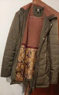 کاپشن مردانه سبز رنگ