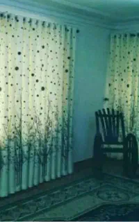 پرده فلامنت درختی