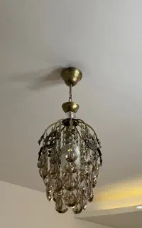 دو عدد لوستر سالم در حد نو