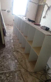 فروش دو عدد قفسه mdf بزرگ