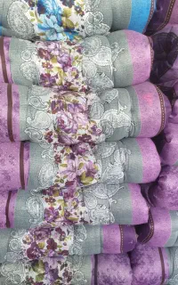 تشک پنبه مسافرتی پتو روبالشتی