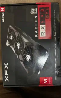 کارت گرافیکamd rx590 8 gygabite 256 bit برند xfx