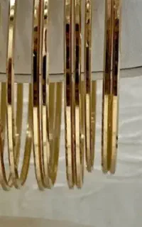 النگو آینه ای طلا
