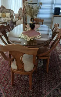 میز ناهار خوری شش نفره برند
