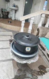 قابلمه و‌ماهی تابه بزرگ