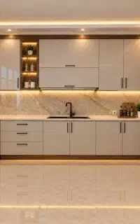 کابینت درخشنده ساخت نصب تعمیر کابینت کمد ام دی اف