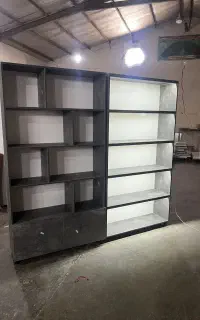 قفسه۳۶و دکوربندی /پیشخوان چوبی خرازی ولوازم تحریر
