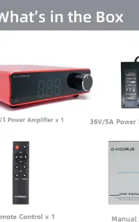 آمپلی‌ فایر حرفه ای استریو O-NOORUS D1