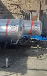 خرمنکوب شش گله تانکر چرخ دار