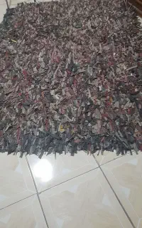 دوتخته فرش چرم ترک