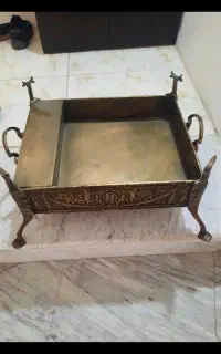 منقل برنجی قدیمی روسی