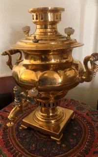 سماور قدیمی زغالی
