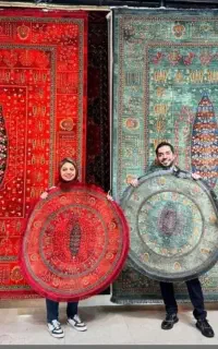 سـرای سـرزمین فرش عاشوری عدل الهی انصاف خدایی داره