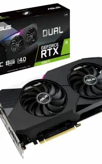 کارت گرافیک ASUS DUAL RTX 3060 Ti O8G V2 خانگی