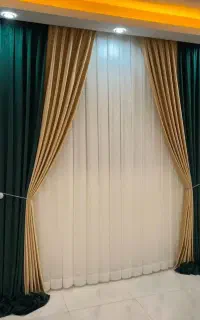 نصب پرده . تعمیر و شست و شو پرده