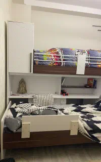 تخت خواب دو طبقه در حد نو