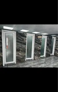 درب و پنجره دوجداره UPVC و توری پلیسه ریلی