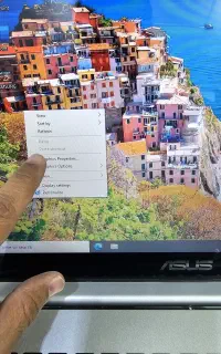 لپتاپ ایسوس صفحه نمایش لمسی i5 با رم 12 هارد ssd