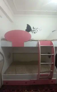 تخت دخترانه دوطبقه