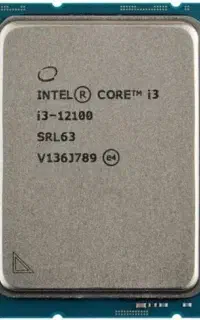 cpu i3 12100 به همراه دو عدد رم ۳۲ گیگ دوکانال
