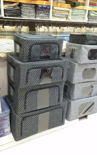 انواع باکس های اسکلت دار و نظم دهنده لباس و شال