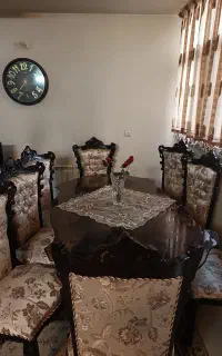 میز نهار خوری ۸ نفره سلطنتی