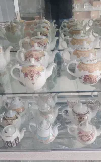 انواع قوری و نعلبکی چینی با کیفیت