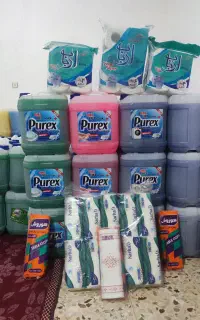 مایع (شوینده) ، سفره و دستمال