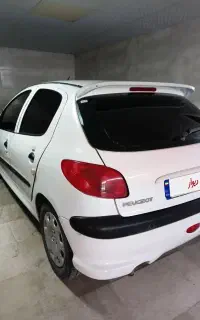 ۲۰۶ تیپ ۲ مدل ۹۶ تمام رنگ شاسی سالم