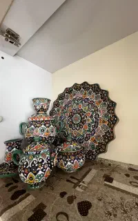 ست چای خوری میناکاری