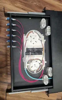 خدمات تست فلوک فیوژن فیبر نوری  کابلکشی شبکه فیبر