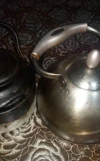 دوتا کتری کار کرده باب باغ وصحرا