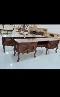 میز تلویزیون چوبی قاجاری