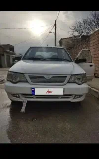 پراید سفید 132مدل89سینه جدید