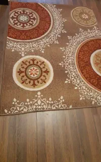 گلیم . فرش . کرم . نسکافه لیی و قهوای