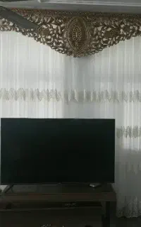 پرده پذیرایی  بسیار شکیل و نو