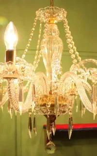 لوستر کریستال با تعداد شاخه های متفاوت