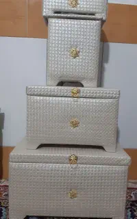 ست صندوقچه چرمی