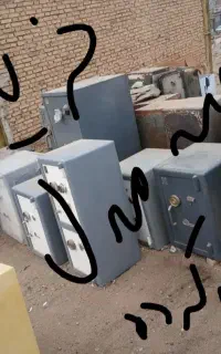 گاوصندوق بی قفل استوک خراب کهنه در بستع خراب
