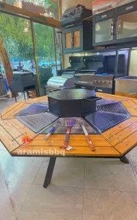 باربیکیو آمریکایی 2 متری خاص، لوکس و..