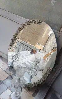آینه و شمعدان