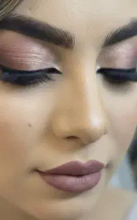 رنگ مو کوتاهی میکاپ شنیون