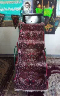 منبر اهنی وچرخ دار