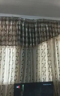 پرده همراه والان درباغ فامیلی