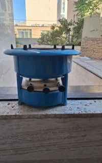 یک جفت چراغ خوراک پزی عتیقه وهاونگ