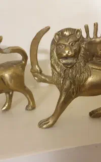 مجسمه دکوری برنجی