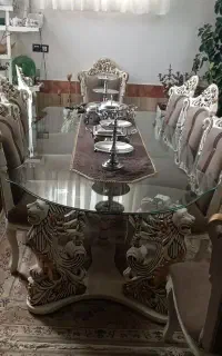 ست مبل 9 نفره و غذاخوری 8 نفره اصل